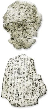 shang oracle bones