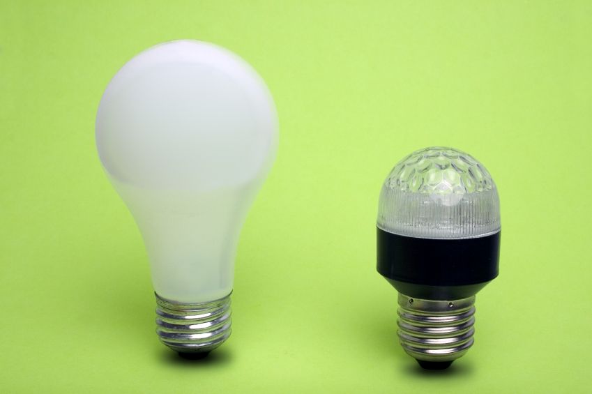 What is the difference between a regular light bulb and an LED bulb?