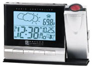 Oregon Scientific BAR338PA ExactSet Projection Clock with Cable-Free Weather Forecaster