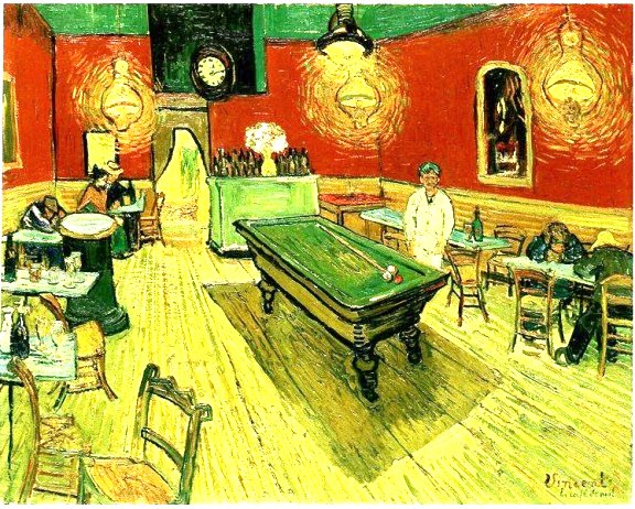 Letter from Vincent van Gogh to Theo van Gogh Arles, 9 September 1888 My dear Theo, I have just mailed the sketch of the new picture, the “Night Café,” as well as another that I did some time ago. I shall end perhaps by making some crépons.