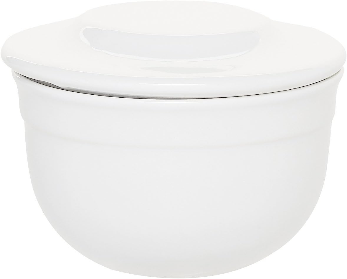 Emile Henry Butter Pot, White