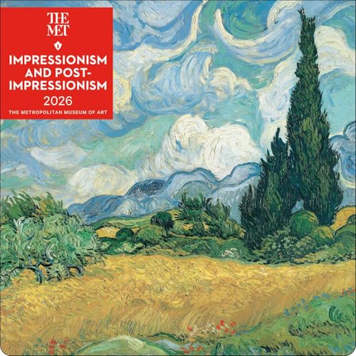 Met Impressionism and Post-Impressionism Wall Calendar 2026