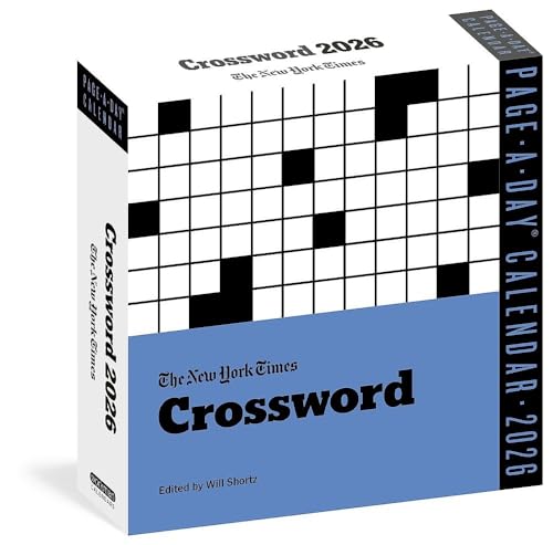 New York Times Crossword Page-A-Day Calendar 2026