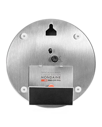 Mondaine A997 Swiss Railways aluminum desk/wall clock