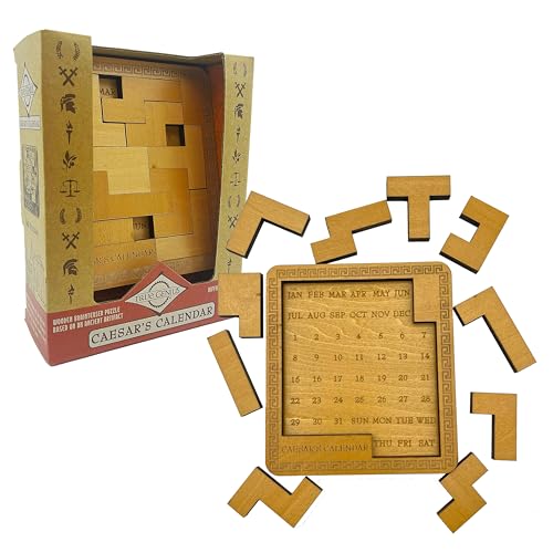 True Genius Caesar's Calendar wood puzzle-a-day