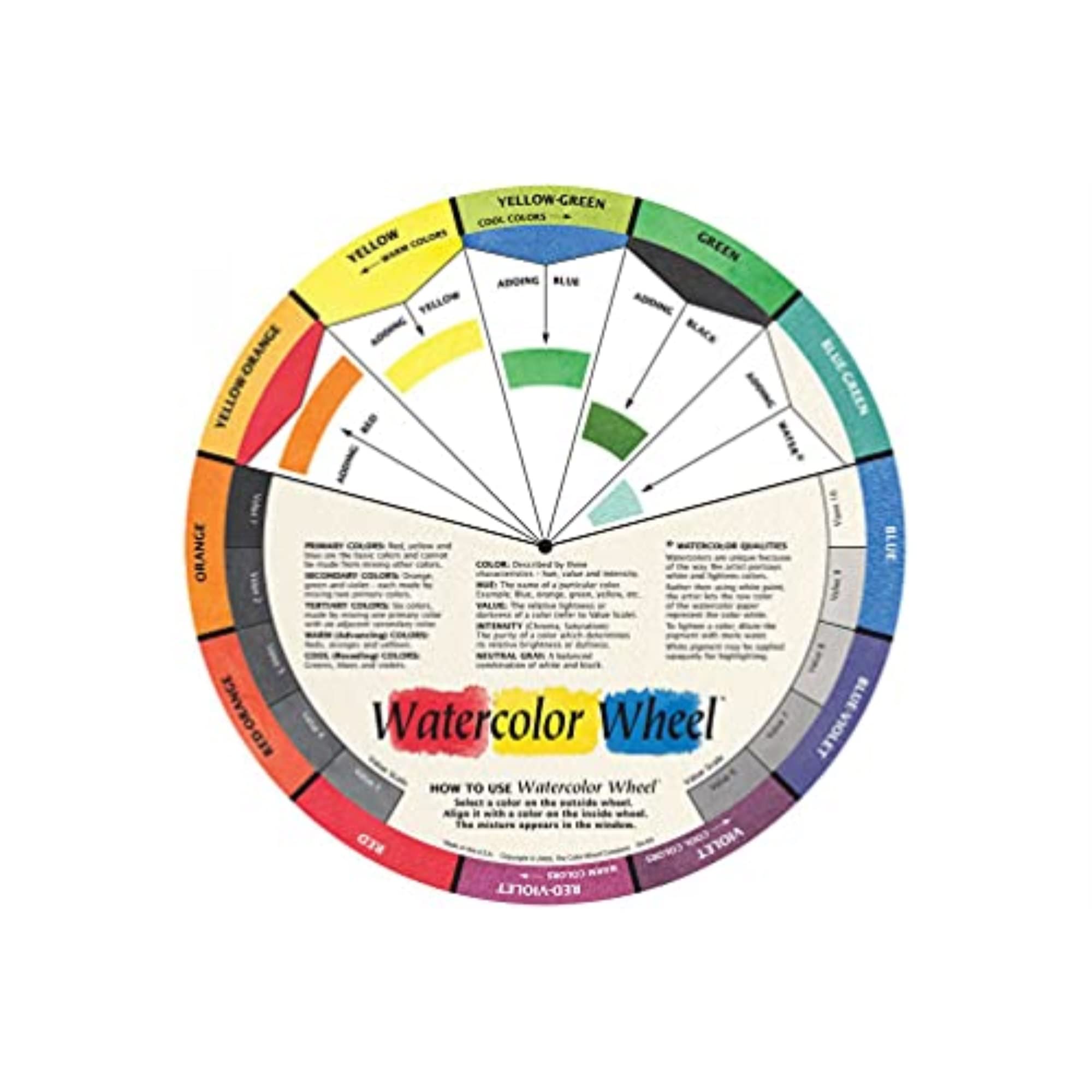 The Color Wheel Company Watercolor Wheel