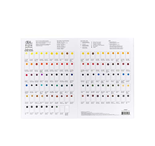 Winsor & Newton Professional Watercolour Dot Card