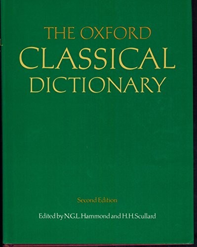 The Oxford Classical Dictionary