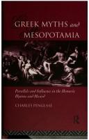 Greek Myths and Mesopotamia
