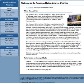 The American Haiku Archives 