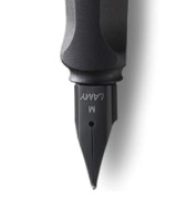 LAMY Safari Fountain Pen, Charcoal, Medium Nib