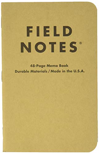 Field Notes Original Kraft 3-Pack, Ruled
