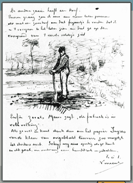 On 13 December 1872, Vincent van Gogh (1853-1890) wrote his brother Theo, "...We must be sure to write to each other regularly..." and over the next two decades, hundreds of letters were shared by the brothers, and others, giving us an unparalleled record of the artist's creative and spiritual life.